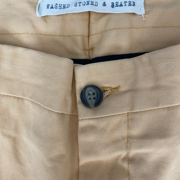 Vintage 1946 size 36 Yellow Pants - Picture 3 of 6